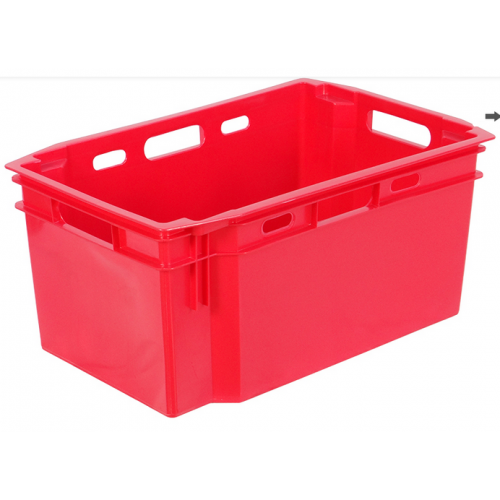 Харчовий пластиковий ящик 600x400x270  N6427-1040