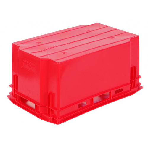 Харчовий пластиковий ящик 600x400x270  N6427-1040