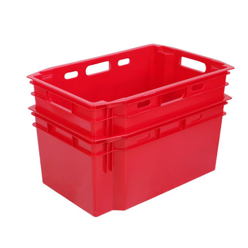 Харчовий пластиковий ящик 600x400x270  N6427-1040