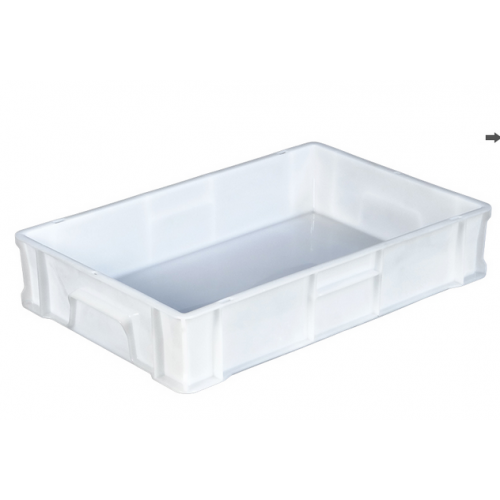 Харчовий пластиковий ящик 600x400x120 (Е1)