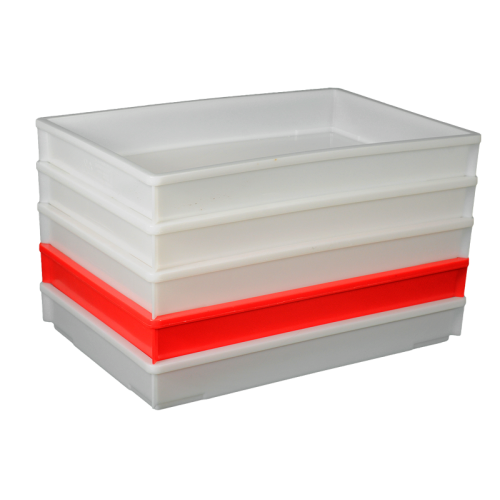 Харчовий пластиковий ящик 600x400x80