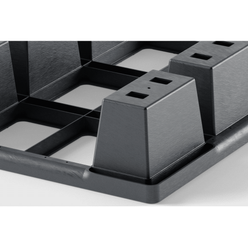 Піддон пластиковий 800x600x130, полегшений