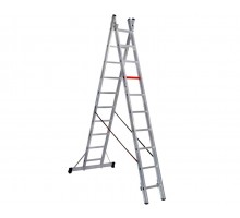 Двосекційна алюмінієва драбина-стрем’янка VIRASTAR Duomax Pro 2х10 сходинок
