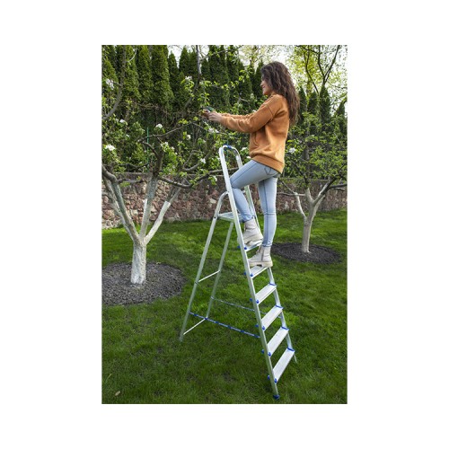 Алюмінієва одностороння стрем'янка 7 сходинок VIRASTAR NOVA