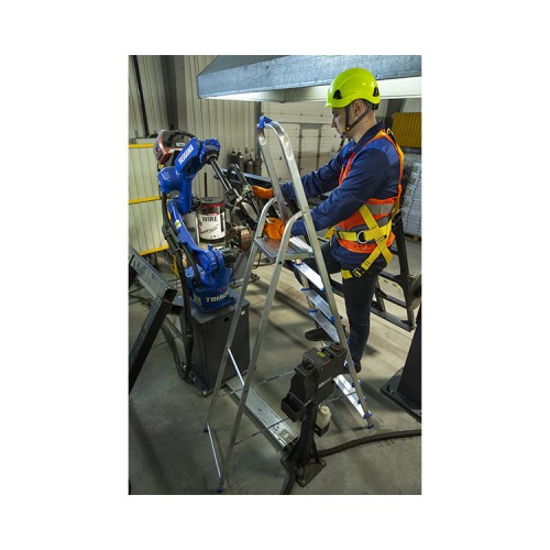 Алюмінієва одностороння стрем'янка 8 сходинок VIRASTAR NOVA