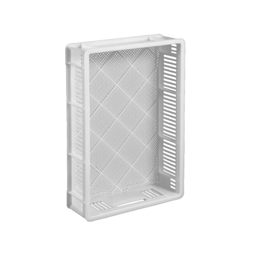 Харчовий пластиковий ящик 600x400x140 для добових циплят