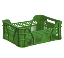 Харчовий пластиковий ящик 400x300x155/110 ST4315-3120