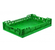 Харчовий пластиковий ящик 600x400x120 F6412-3100 складний