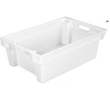 Харчовий пластиковий ящик 600x400x200 N6420-1020