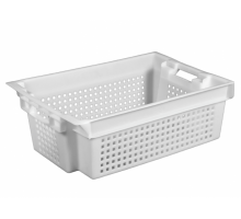 Харчовий пластиковий ящик 600x400x200 N6420-2020