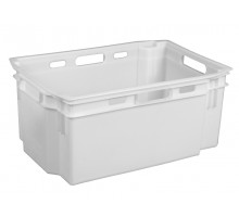 Харчовий пластиковий ящик 600x400x270  N6427-1040