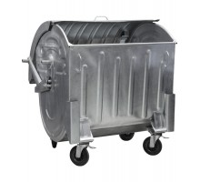 Контейнер для ТПВ оцинкований 1100 л.