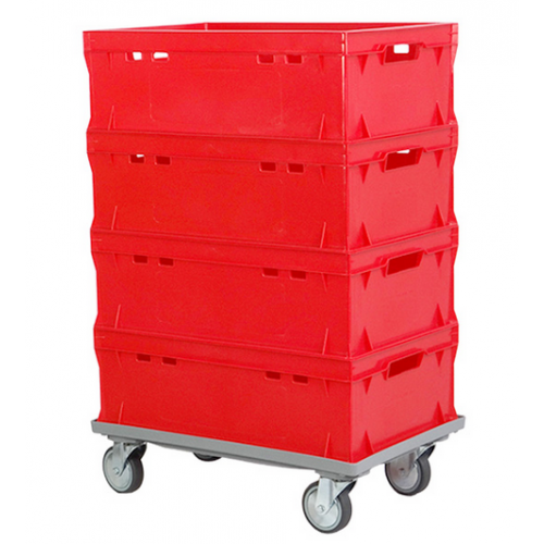 Візок для транспортування ящиків на колесах 600х400х160 P64-100