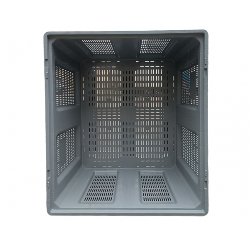 Харчовий пластиковий контейнер 1200x1000x800 перфорований
