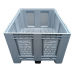 Харчовий пластиковий контейнер 1200x1000x800 перфорований