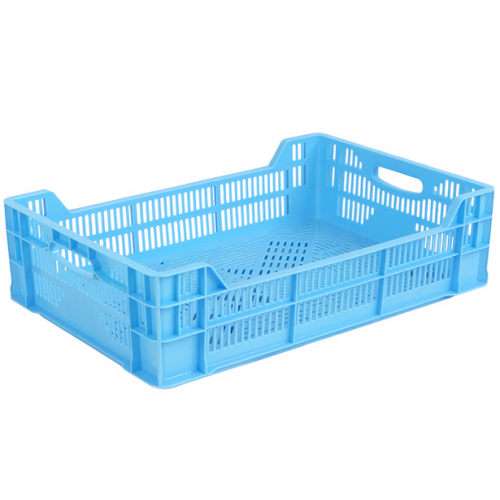 Харчовий пластиковий ящик 600x400x160/120