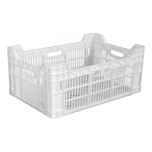 Харчовий пластиковий ящик 600x400x260/220